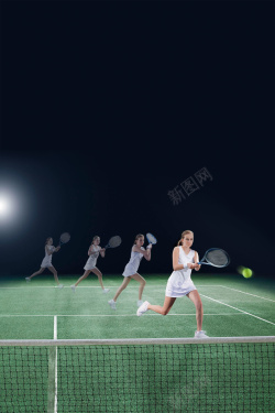 平面网球素材网球运动体育比赛高清图片
