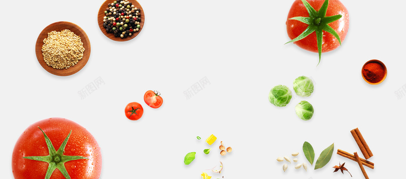 新鲜果蔬西红柿bannerpsd设计背景_新图网 https://ixintu.com 西红柿 蔬菜 新鲜 绿色 健康 吃货来啦 美食促销 零食 美食 美味