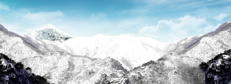 电商冬季雪景背景bannerpsd设计背景_新图网 https://ixintu.com anner 冬季 服饰 电商 背景 banner 雪上 树林 海报banner 其他