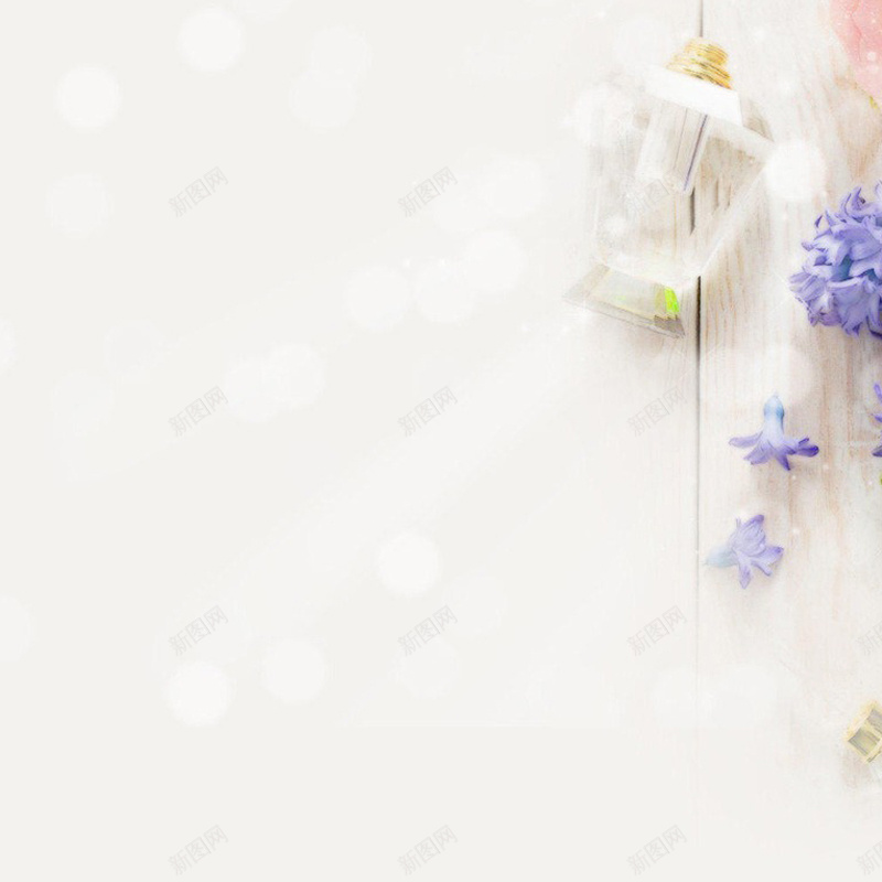 花朵和玻璃瓶淘宝主图背景jpg设计背景_新图网 https://ixintu.com 花朵 玻璃瓶 墙 主图 卡通 童趣 手绘