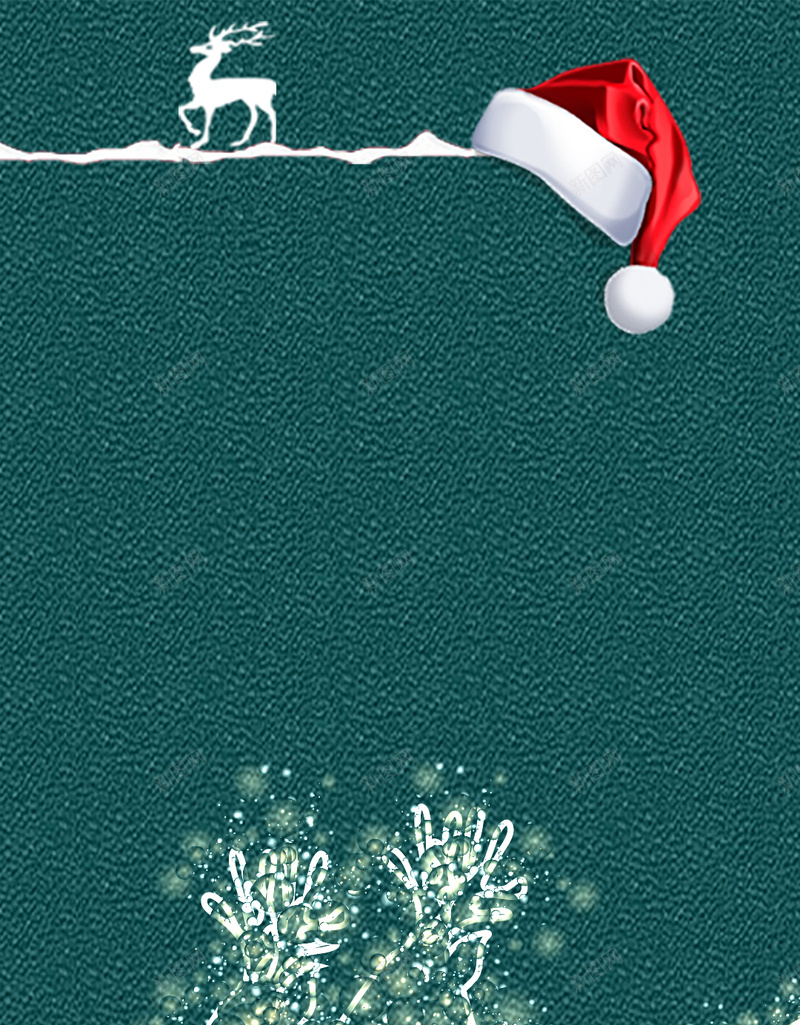 圣诞节麋鹿5H背景psd设计背景_新图网 https://ixintu.com 圣诞节 麋鹿 圣诞帽 雪 节日 5H背景
