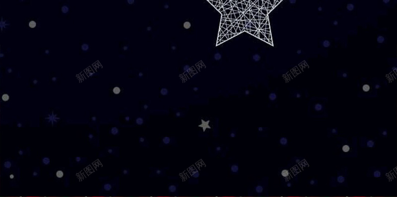 卡通圣诞灯光H5背景jpg设计背景_新图网 https://ixintu.com 圣诞灯光 圣诞节 简约 背景 蓝色