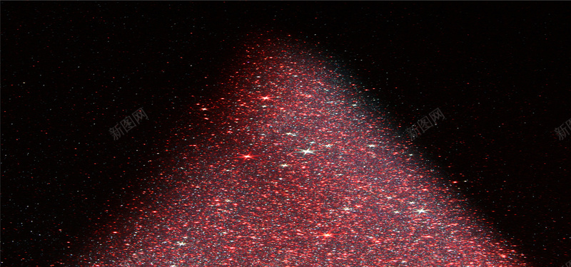 红色粒子光斑背景背景