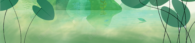 传统节气夏至海报psd设计背景_新图网 https://ixintu.com 夏至广告 夏至海报 夏至节气 夏季 荷叶 夏至末至 夏至底价 柳叶 绿色 手绘