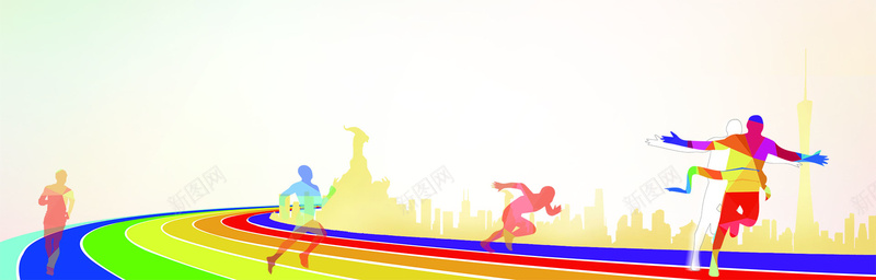 赛道中奔跑的运动背景图jpg设计背景_新图网 https://ixintu.com 运动背景 人物 卡通人物 跑道 赛道 运动素材 比赛素材 运动比赛背景图 赛道中奔跑的人