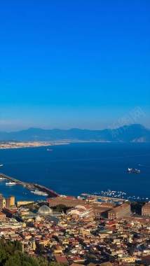 旅行海岛风景H5背景背景