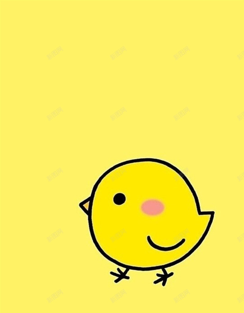 小鸡黄色可爱h5背景jpg设计背景_新图网 https://ixintu.com 鸡 卡通 可爱 彩色 黄色 H5 h5 童趣 手绘