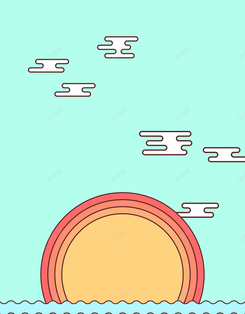 扁平化落日h5背景psd设计背景_新图网 https://ixintu.com 扁平化 卡通 汽车 海边 落日 h5背景 童趣 手绘