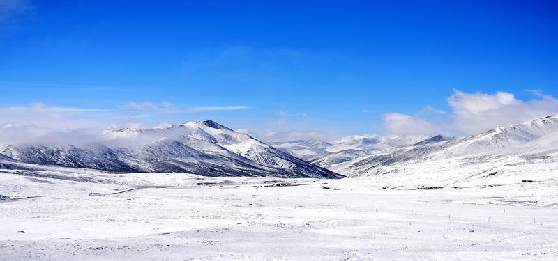 风景冬日雪山背景jpg设计背景_新图网 https://ixintu.com 风景 冬日 雪山 蓝天 白云 海报banner 摄影