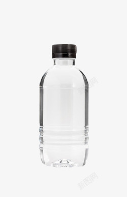 透明的塑料瓶饮用水玻璃瓶素材