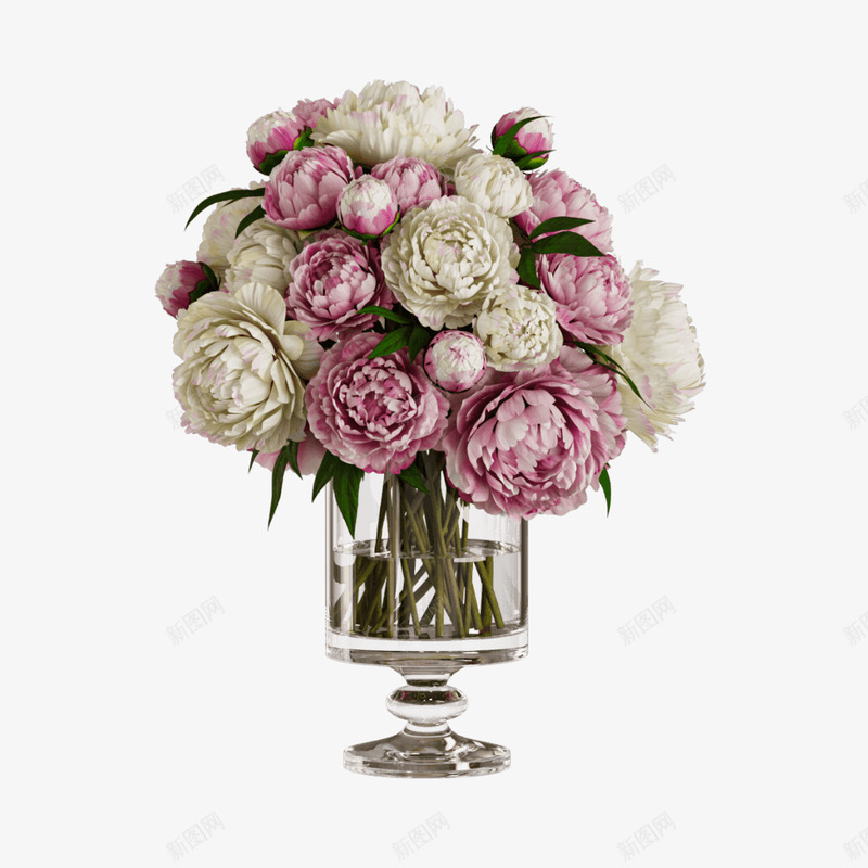 玻璃瓶中的白色和粉色牡丹花3D模型OBJFBXMAX 设计资源png免抠素材_新图网 https://ixintu.com 玻璃瓶 中的 白色 粉色 牡丹花 模型 设计资源