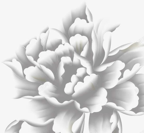 手绘画水墨风效果花朵png免抠素材_新图网 https://ixintu.com 绘画 水墨 效果 花朵