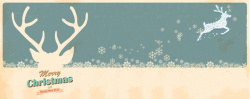 旧纹理圣诞麋鹿手绘简约纹理背景高清图片