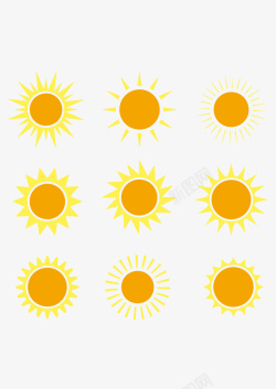 夏季高温夏季夏至高温节气太阳高清图片