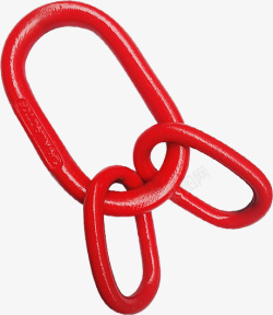 红色链条扣好的红色链条高清图片