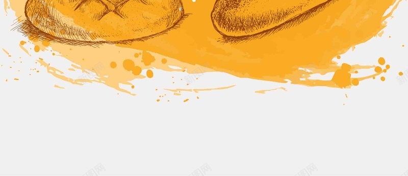 现烤面包促销海报背景模板psd设计背景_新图网 https://ixintu.com 现烤 面包 促销 海报 手绘 卡通 面包房 蛋糕店 甜点 美味