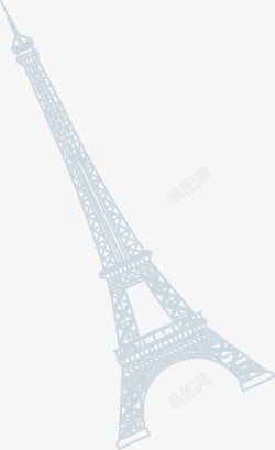 铁塔图案艾弗尔铁塔矢量素材高清图片