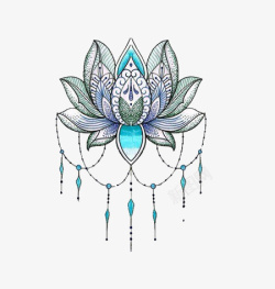 牡丹花纹样装饰牡丹花纹样高清图片