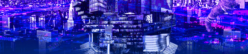 蓝色浪漫背景素材psd设计背景_新图网 https://ixintu.com 房地产 广告 海报 渐变 蓝色 户外广告 星空 星星 科技 科幻 商务 简洁 简约