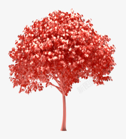 树4C4D粉红色大树高清图片