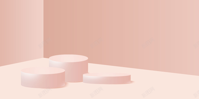 粉色产品场景图jpg设计背景_新图网 https://ixintu.com 粉色 展台 场景 产品