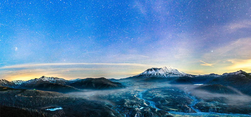 梦幻极光背景背景