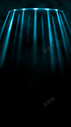 光影风科技之光H5背景高清图片