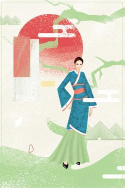 汉族文化中国风传统文化汉族服装高清图片