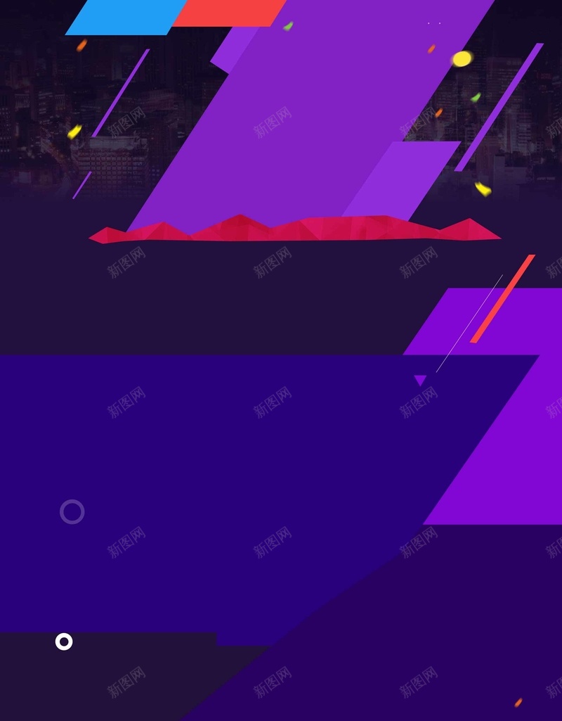 紫色手机促销首页psd设计背景_新图网 https://ixintu.com 促销 大气 扁平 手机 紫色 渐变 几何