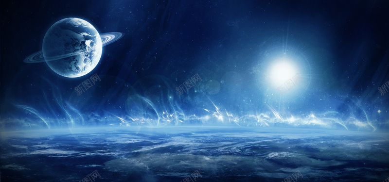 星球背景大图jpg设计背景_新图网 https://ixintu.com 星球 星空 星光 海报banner 星云 星海 星际 摄影 风景