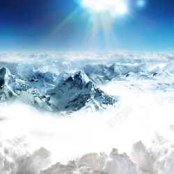 山冰山淘宝素材雪山雪山主图背景素材高清图片