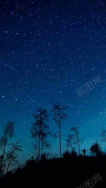 星空特效H5摄影素材背景