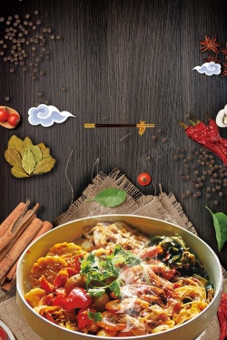 香辣蟹广告美食食物高清图片