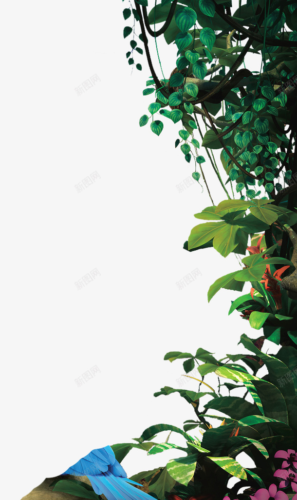 植物绿叶自然合成海报素材png免抠素材_新图网 https://ixintu.com 植物 绿叶 自然 合成海报素材