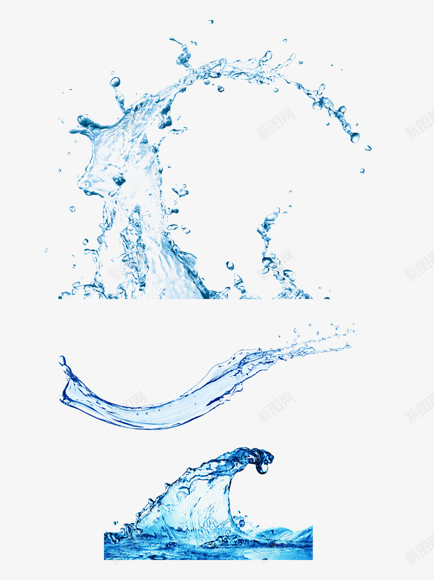 飞溅的水花浪花水花png免抠素材_新图网 https://ixintu.com 水花 浪花 飞溅的水花 舞动的水花