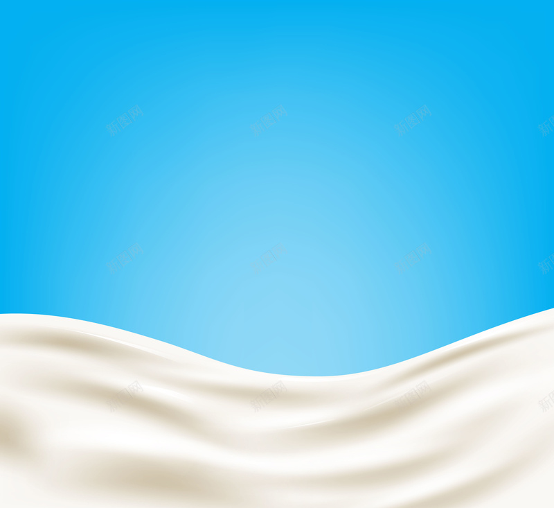 蓝色渐变流动牛奶矢量背景eps设计背景_新图网 https://ixintu.com 蓝色 渐变 白色 牛奶 流动 矢量背景开心 质感 纹理