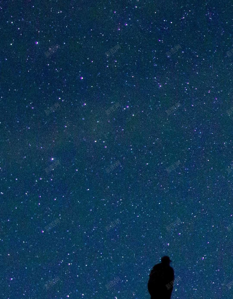 蓝色星空jpg设计背景_新图网 https://ixintu.com 蓝色 繁星点点 夜晚 摄影 风景 H5 h5