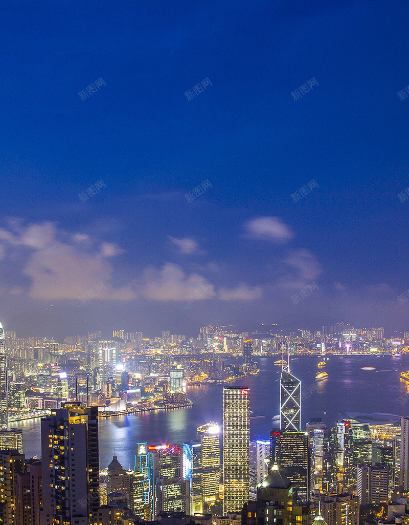 大气香港夜景H5背景jpg设计背景_新图网 https://ixintu.com 大气 香港 夜景 梦幻 风景 H5 摄影