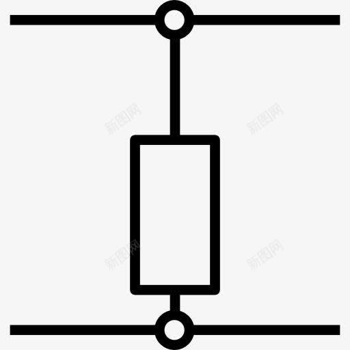 连接图标png_新图网 https://ixintu.com 形状 线条 矩形 点 图形编辑 图形工具