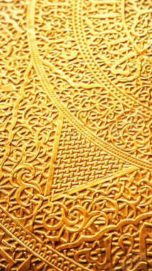黄金花纹金融H5背景素材背景