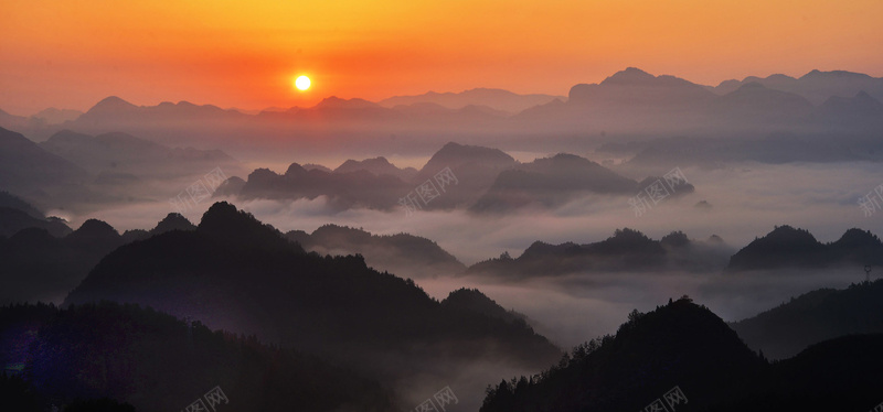 锦绣河山背景