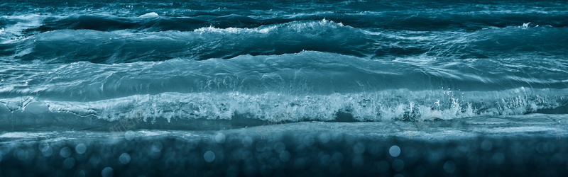 海洋海浪背景背景