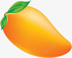 芒果果汁图标素材