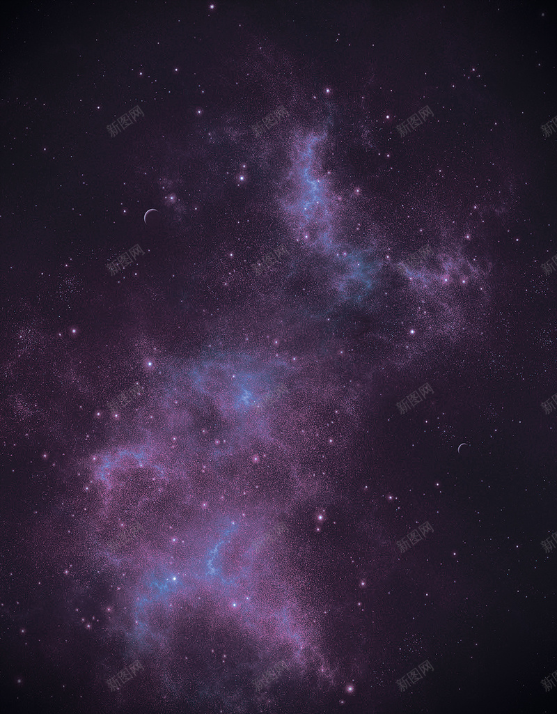梦幻星空背景素材psd设计背景_新图网 https://ixintu.com 星空海报 星云 梦幻 浪漫 紫色 扁平 渐变 几何