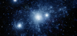 简洁星空宇宙绚烂梦幻朦胧背景图高清图片
