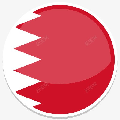巴林平圆世界国旗图标集png免抠素材_新图网 https://ixintu.com bahrain 巴林