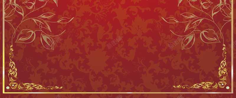 菜单封面设计jpg设计背景_新图网 https://ixintu.com 红色 古典 花纹 菜单设计 封面设计 中国风