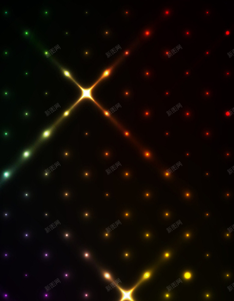 星星点点H5背景jpg设计背景_新图网 https://ixintu.com 个性 几何 创意 撞色 渐变 星星点点 H5背景