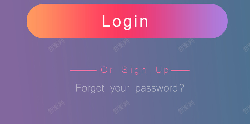 渐变扁平APP登录页设计源文件免费下载psd设计背景_新图网 https://ixintu.com 设计 扁平 渐变 app登录 app设计 app APP 源文件 登录 几何