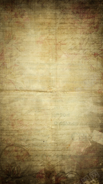 棕色复古纸张纹理H5背景素材背景
